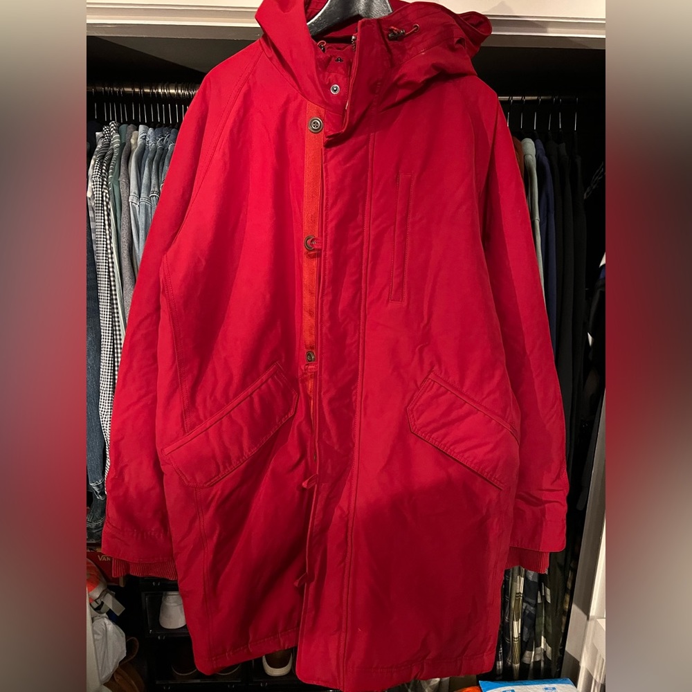 Gap red coat